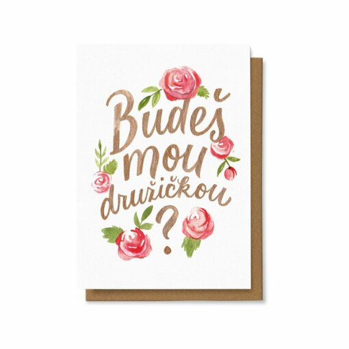 Budeš mou družičkou?